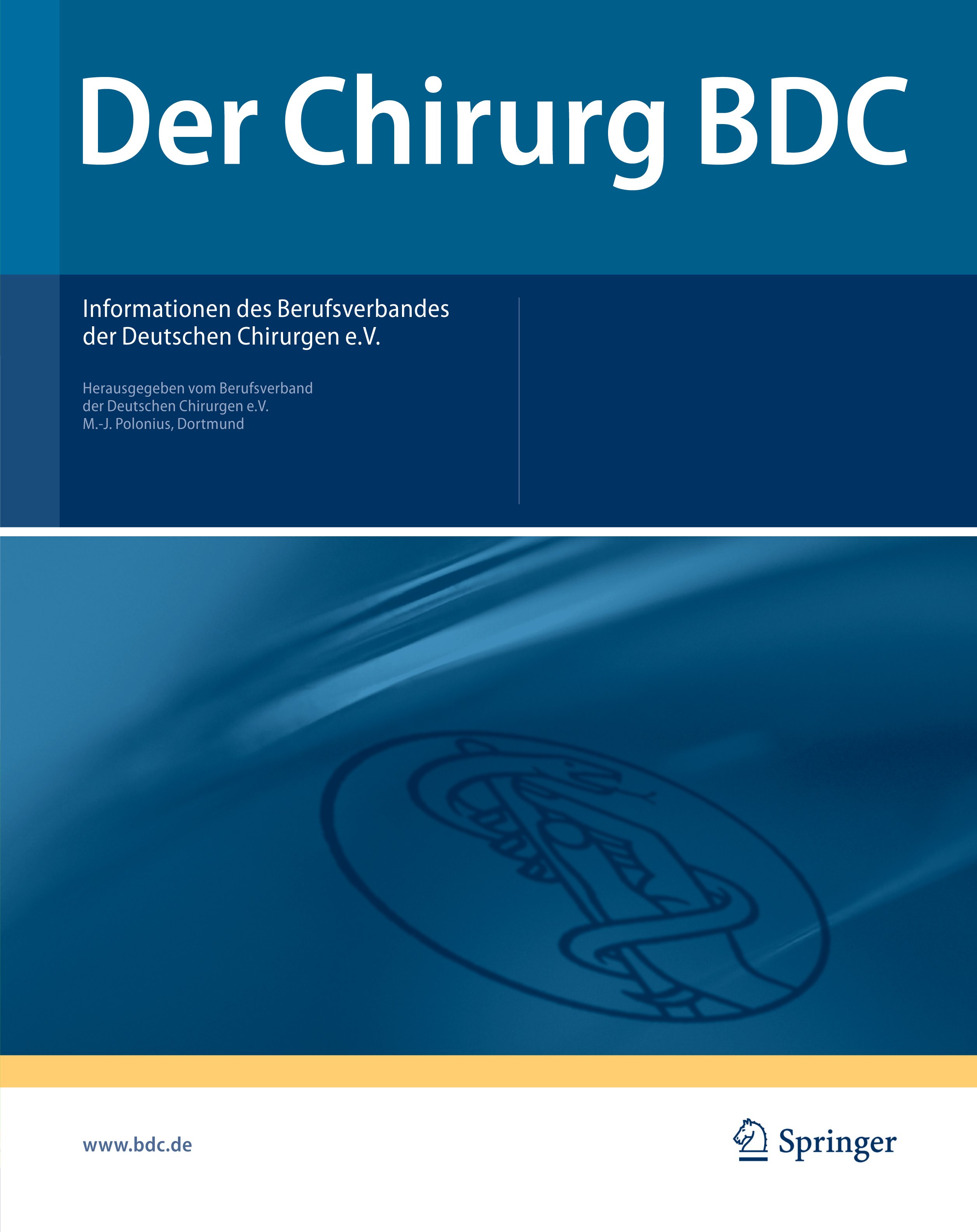 Der Chirurg BDC Cover 2007 2008