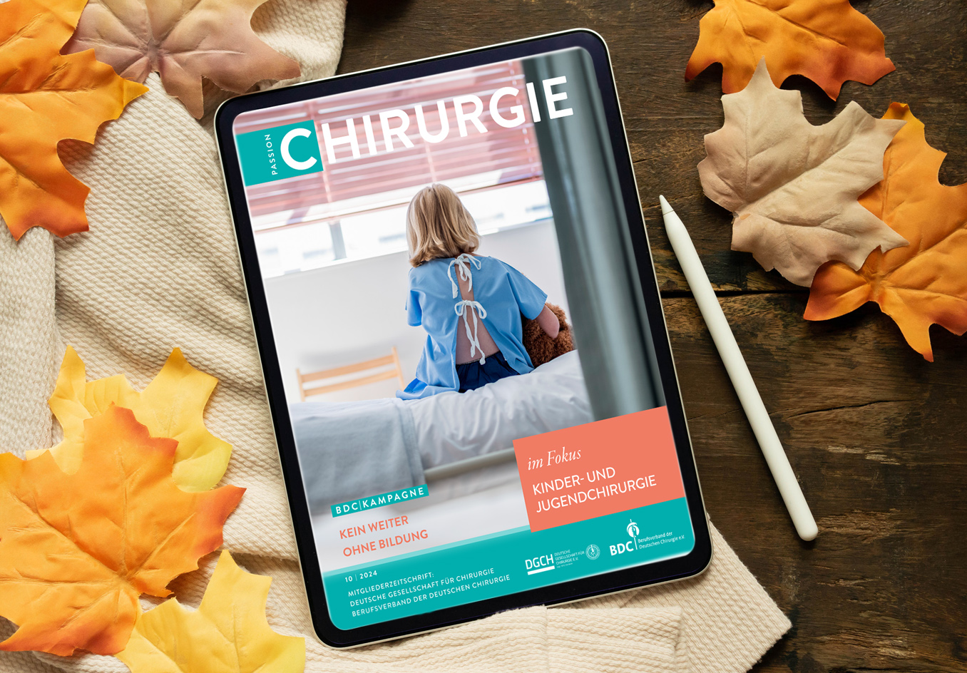 Neue Ausgabe PASSION CHIRURGIE im Oktober 2024